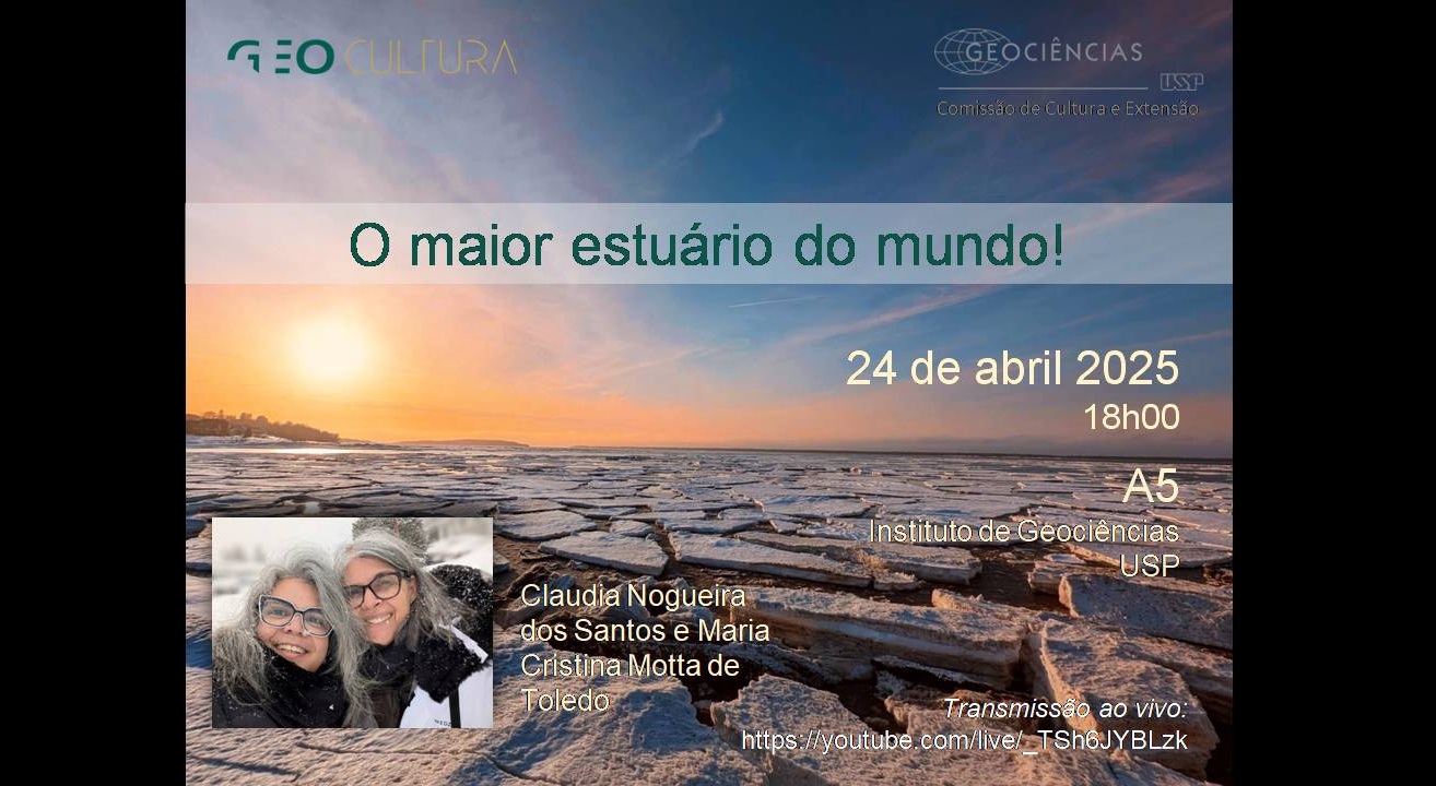 Claudia Nogueira dos Santos e Maria Cristina Motta de Toledo O maior estuário do mundo!