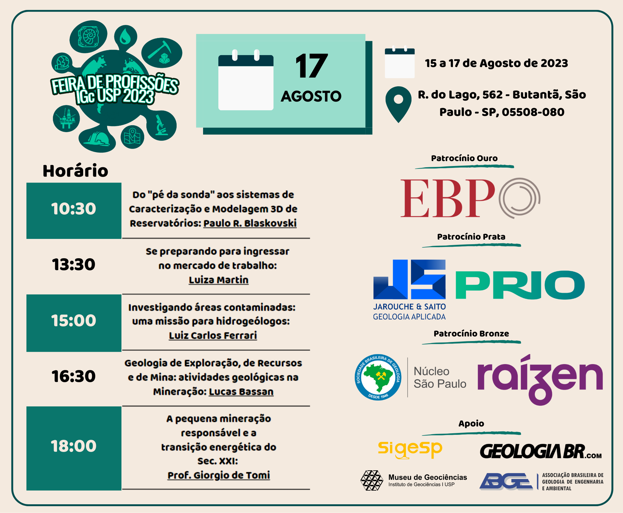 HOJE na Feira de Profissões