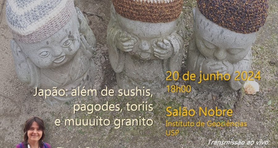 Palestra Geocultura Japão: além de sushis, pagodes, toriis e muuuito granito